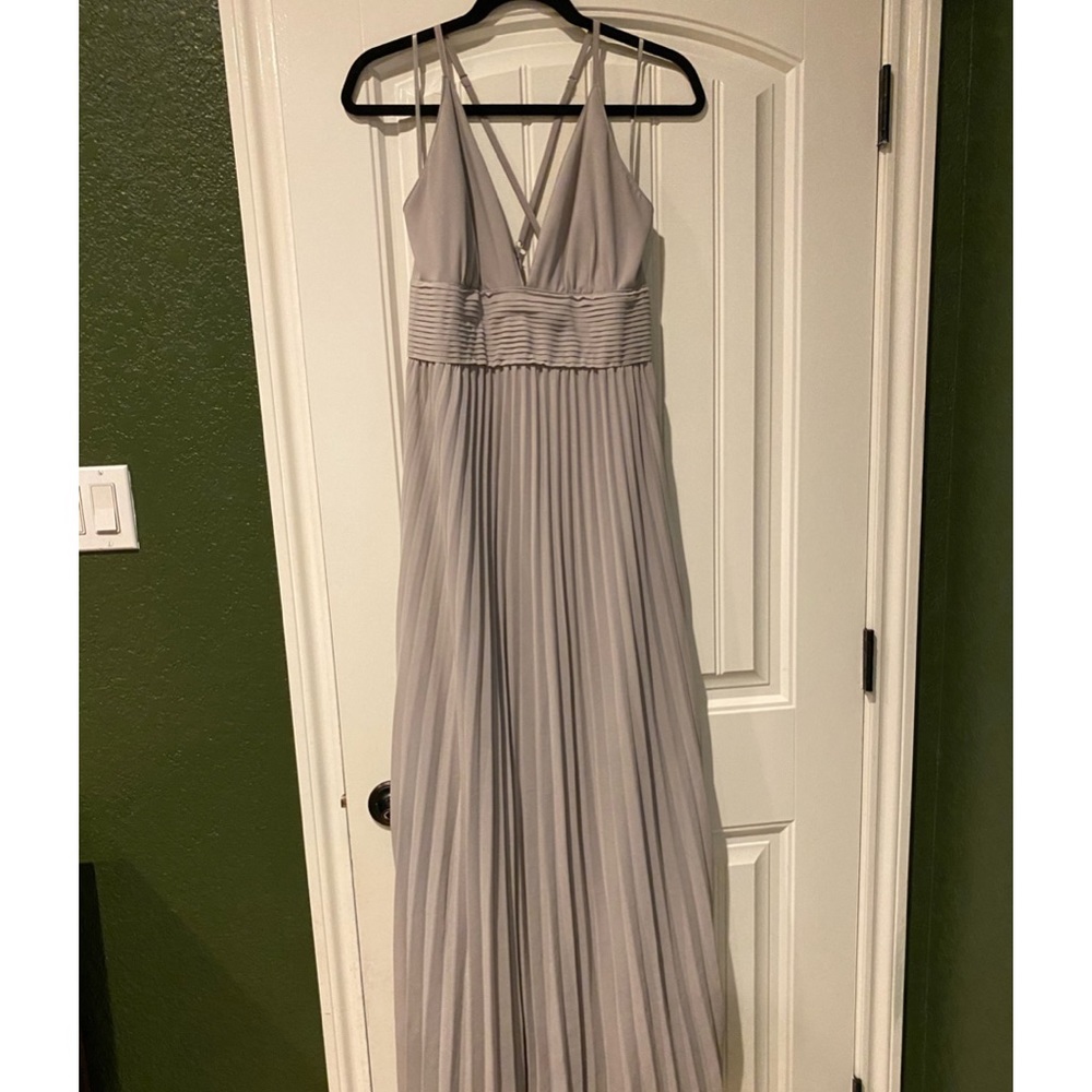Lulu’s Maxi Grey Dress Size Large